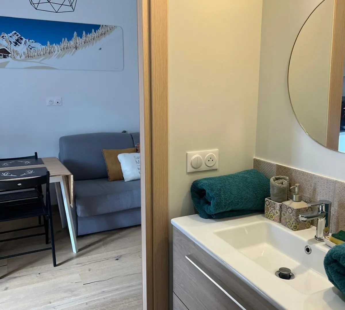 Apartment Charmant Studio Saint Gervais 74 France